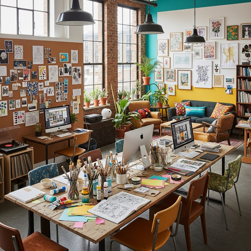 Our creative studio space